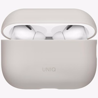 Uniq Lino silikoninis dėklas AirPods Pro - smėlinis