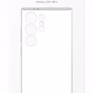 Samsung GP-FPS928SAA Clear Cover dangtelis, skirtas Galaxy S928 S24 Ultra, skaidrus