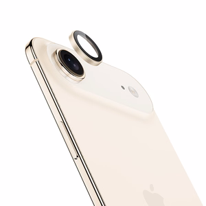 Benks grūdintas stiklas DR Sapphire Lens Protector kamerai iPhone 17 Air (1 lęšis) auksinis