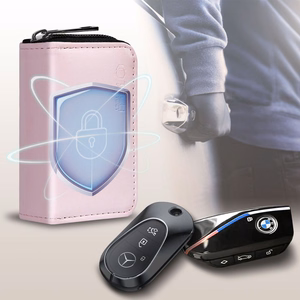 Tech-Protect KLR300 RFID apsaugantis automobilio raktų dėklas - rožinis