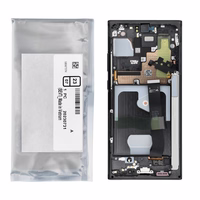 ServicePack LCD ekranas SAMSUNG Note 20 Ultra 5G N986 / N985 GH82-31453A mistinis juodas