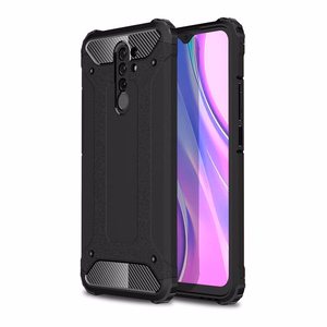 ARMOR dėklas telefonui XIAOMI Redmi 9 juodas