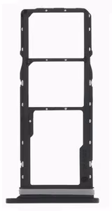 SIM kortelės laikiklis Samsung A057 A05S 2023 Black originalus (service pack)