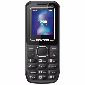 Mobile Phone - MAXCOM MM 135 LIGHT dual sim BLACK-BLUE