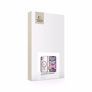 Tech-Protect MagShine Line MagSafe iPhone 11 dėklas - rožinė
