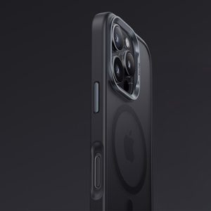 Benks Magnetinė Mist dėklas Metal Frame Iphone 16 Pro Max juodas