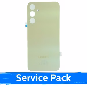 Galinis dangtelis suderinamas su Samsung A256 A25 5G / Personality geltonas / (Service Pack)