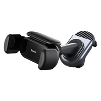 Elektrinis automobilio laikiklis su saulės baterija Tesla Model 3 / Y Baseus T-Space - juodas