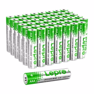 LEPRO 130001-48 AAA R3 šarminės baterijos, 48 vnt. pakuotė