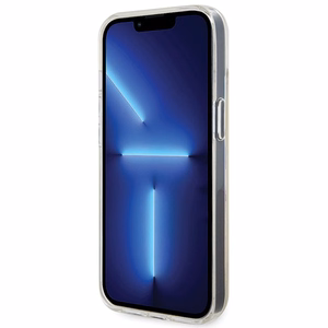 Guess IML Faceted Mirror Disco Iridescent dėklas telefonui iPhone 15 - įvairiaspalvė