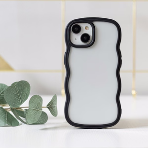 Wave dėklas telefonui iPhone 15 6,1" juodas