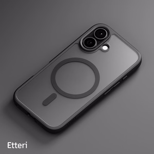 "Etteri Matt Mag" dėklas "iPhone 16 Plus" 6,7" juodas