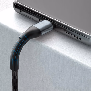 3mk Hyper Cable N-SERIES USB-C / USB-C 2m 20V/3A 60W laidas - juodas