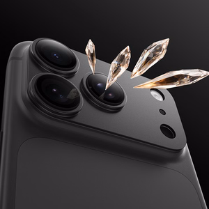 Benks OmniWarrior vientisa metalinė kameros objektyvų apsauga (C.M.SX.AP.BK.R070) iPhone 18 Pro (AR, juoda)