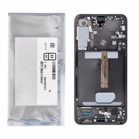ServicePack LCD ekranas SAMSUNG S22 Plus S906 GH82-27500A juodas
