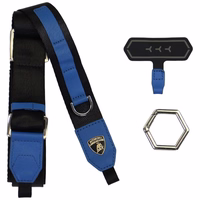 Universalus dirželis Lamborghini D1 Crossbody mėlynas