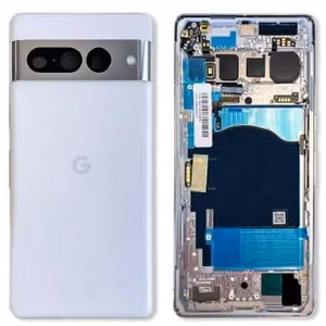 Galinis dangtelis Google Pixel 7 Pro Snow originalus (naudotas Grade C)