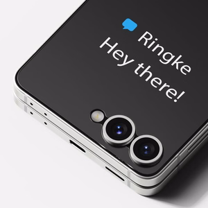 Ringke Cover Display Easy Slide grūdintas stiklas 2 vnt. Samsung Galaxy Z Flip 7 - permatomas