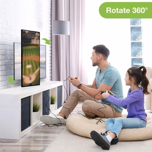 Techly ICA-PLB 136M televizoriaus laikiklis 139,7 cm (55") Juoda