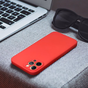 Minkštas dėklas telefonui IPHONE 16 (m) - raudonas (m)