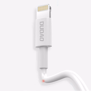 Dudao kabelis USB / Lightning 3A 1m baltas (L1L baltas)