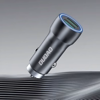 Automobilinis Įkroviklis Dudao "R4+" Pilkas 18W (3xQC3.0)