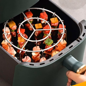 Vertical skewers for hot air fryer Reach VGR12