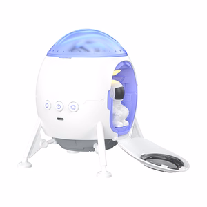 XO projector LED CF38 star and galaxy with Bluetooth garsiakalbis baltas