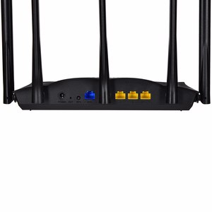 Tenda TX12 PRO belaidis maršrutizatorius Fast Ethernet dviejų dažnių (2.4 GHz / 5 GHz) juodas