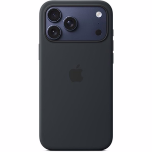 iPhone 17 Pro Max silikoninis dėklas su MagSafe – juodas