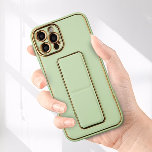 Naujas dėklas telefonui su stovu iPhone 13 Pro rožinis