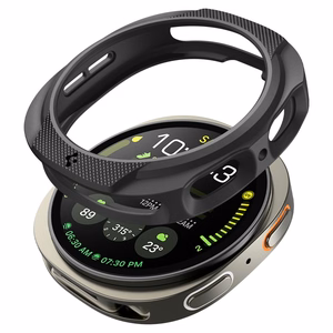 Spigen Liquid Air Dėklas laikrodžiui Samsung Galaxy Watch 8 40 mm - Matinis juodas