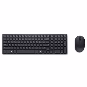 Dell KM555 Keyboard and Mouse Set Wireless Lithuanian Black