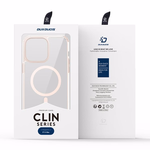 Dux Ducis Clin2 чехол для iPhone 14 Plus магнитный MagSafe розовый