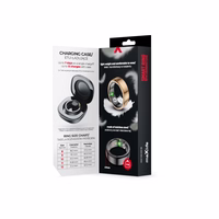 Išmanusis žiedas Maxlife MXSR-100 auksinis (9 dydis/19.1 mm)