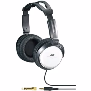 JVC HA-RX500-E laidinės ausinės ant galvos juodos, baltos