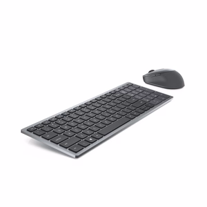 DELL KM7120W klaviatūra RF belaidė + Bluetooth QWERTY US International pilka, titano