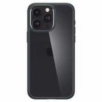 Spigen Ultra Hybrid dėklas telefonui iPhone 15 Pro Max - tamsiai žalias