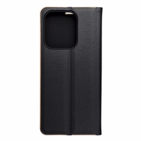LUNA Book Gold dėklas telefonui XIAOMI Redmi 15C (173,16 x 81,07 x 8,2) juodas