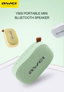 Awei Portable Bluetooth Speaker Y900 Yellow
