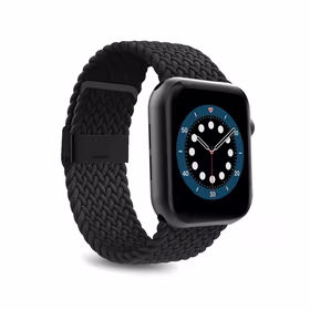 Puro Loop nailoninis dirželis Apple Watch 38/40/41 mm - juodas