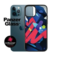 PanzerGlass ClearCase antibakterinis Mikael B Limited Artist Edition dėklas telefonui iPhone 12 Pro Max – įvairiaspalvis