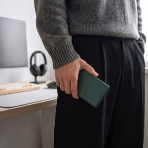 Tech-Protect Wallet dėklas-piniginė, skirtas Xiaomi Redmi Note 17 Pro 5G – žalias