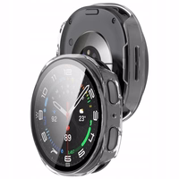 Tech-Protect Defense dėklas laikrodžiui Samsung Galaxy Watch 8 44mm - skaidrus
