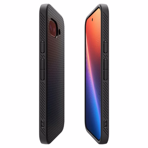 Spigen Liquid Air dėklas telefonui Google Pixel 9A - matinė juoda