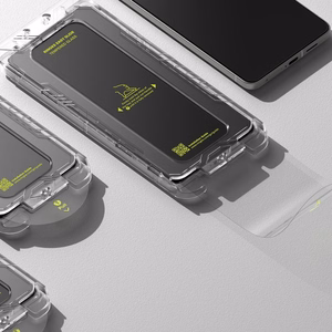 Ringke Easy Slide 2 rinkinys grūdintas stiklas Samsung Galaxy S25 Edge - skaidrus