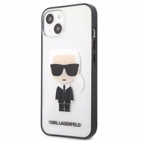 Karl Lagerfeld Iconik Karl Dėklas iPhone 13 mini - Skaidrus