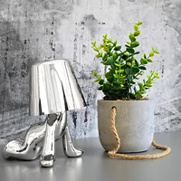 Night lamp Silver Man design E