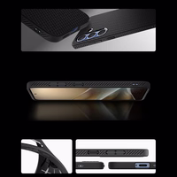 Spigen Liquid Air Dėklas telefonui Samsung Galaxy S25+ - matinė juoda