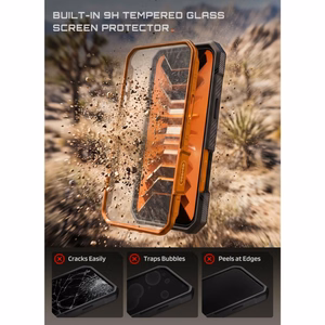 Supcase Grip Pro Mag MagSafe dėklas iPhone 18 Pro Max / 17 Pro Max – oranžinis